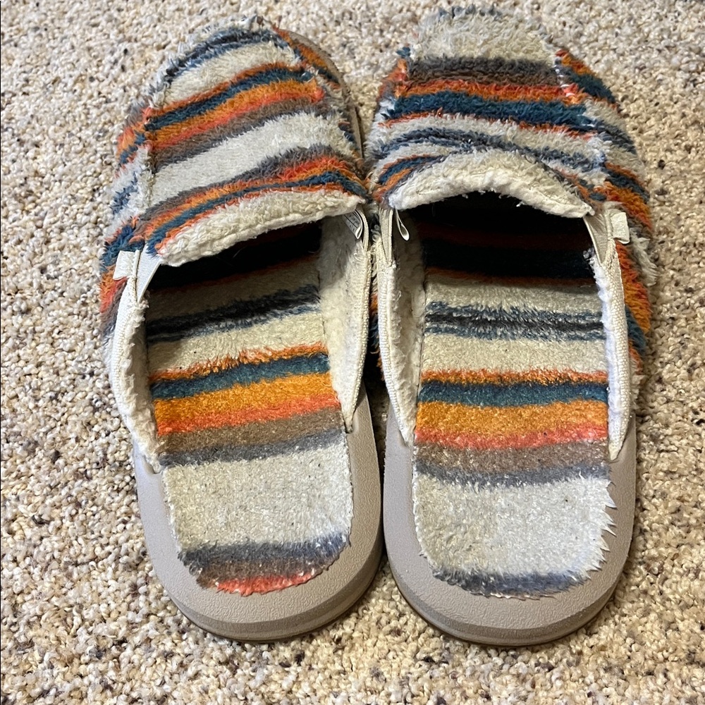 Sanuk slides Men’s 12 - Picture 3 of 6